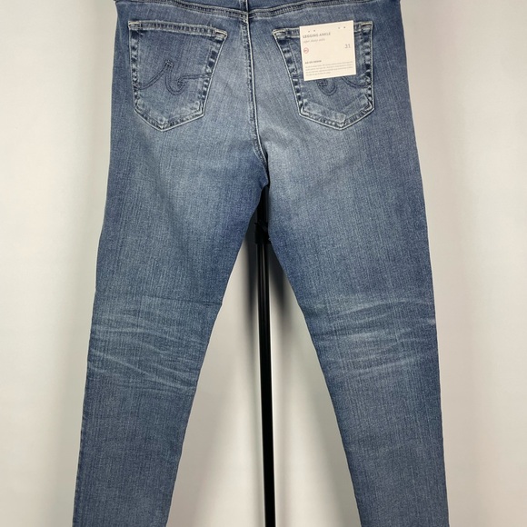 AG Adriano Goldschmied Classic Blue Super Skinny Legging‎ Ankle Women's Jeans - Picture 4 of 6